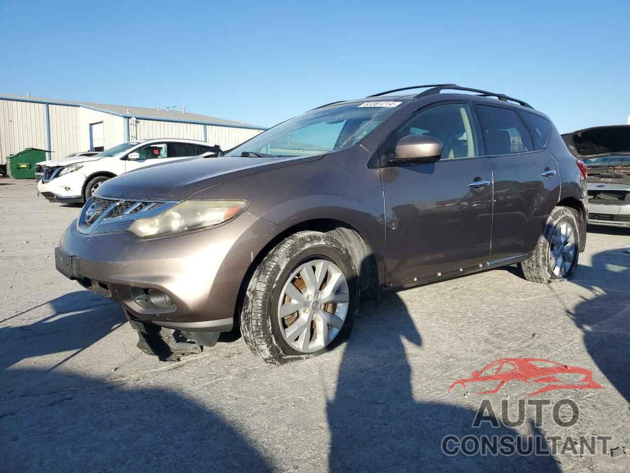 NISSAN MURANO 2011 - JN8AZ1MW0BW187503