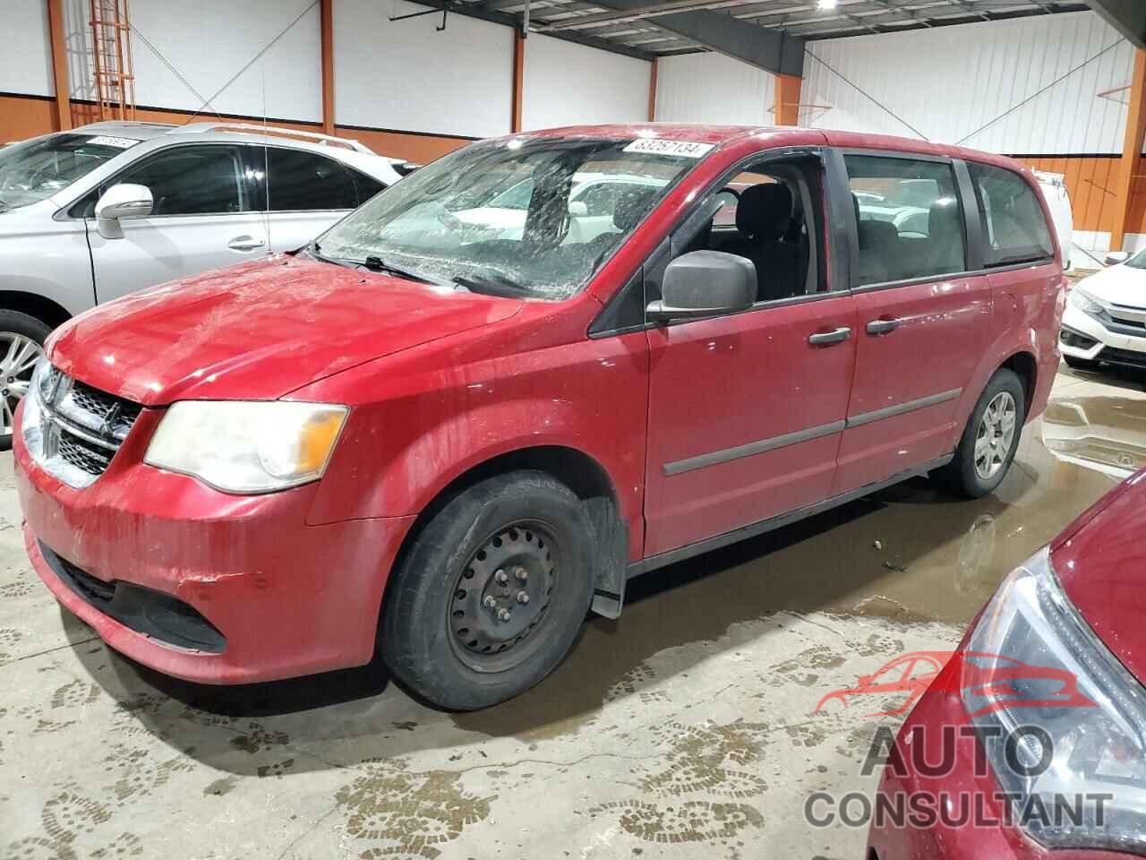 DODGE CARAVAN 2012 - 2C4RDGBG4CR202154