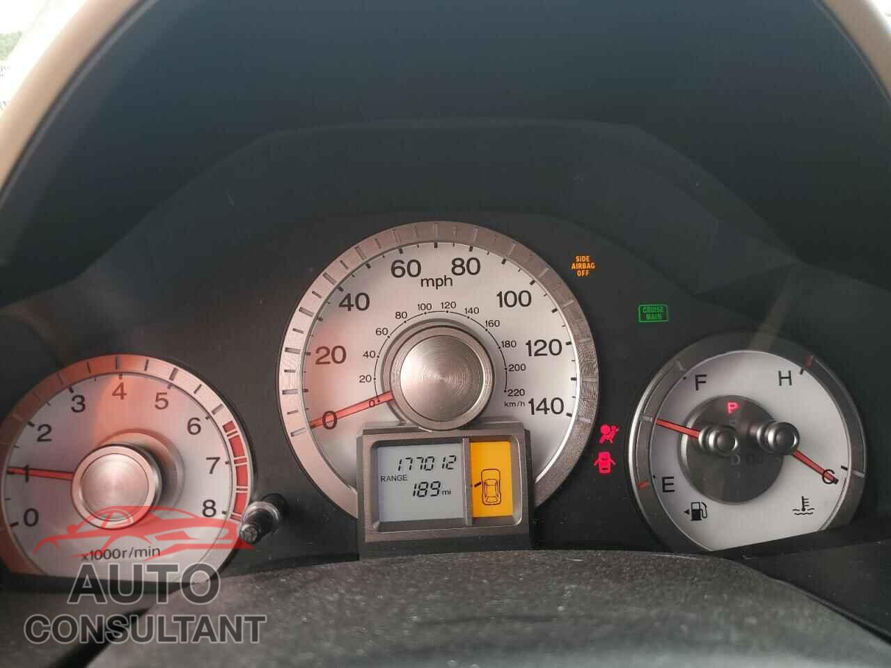 HONDA PILOT 2011 - 5FNYF3H21BB030265