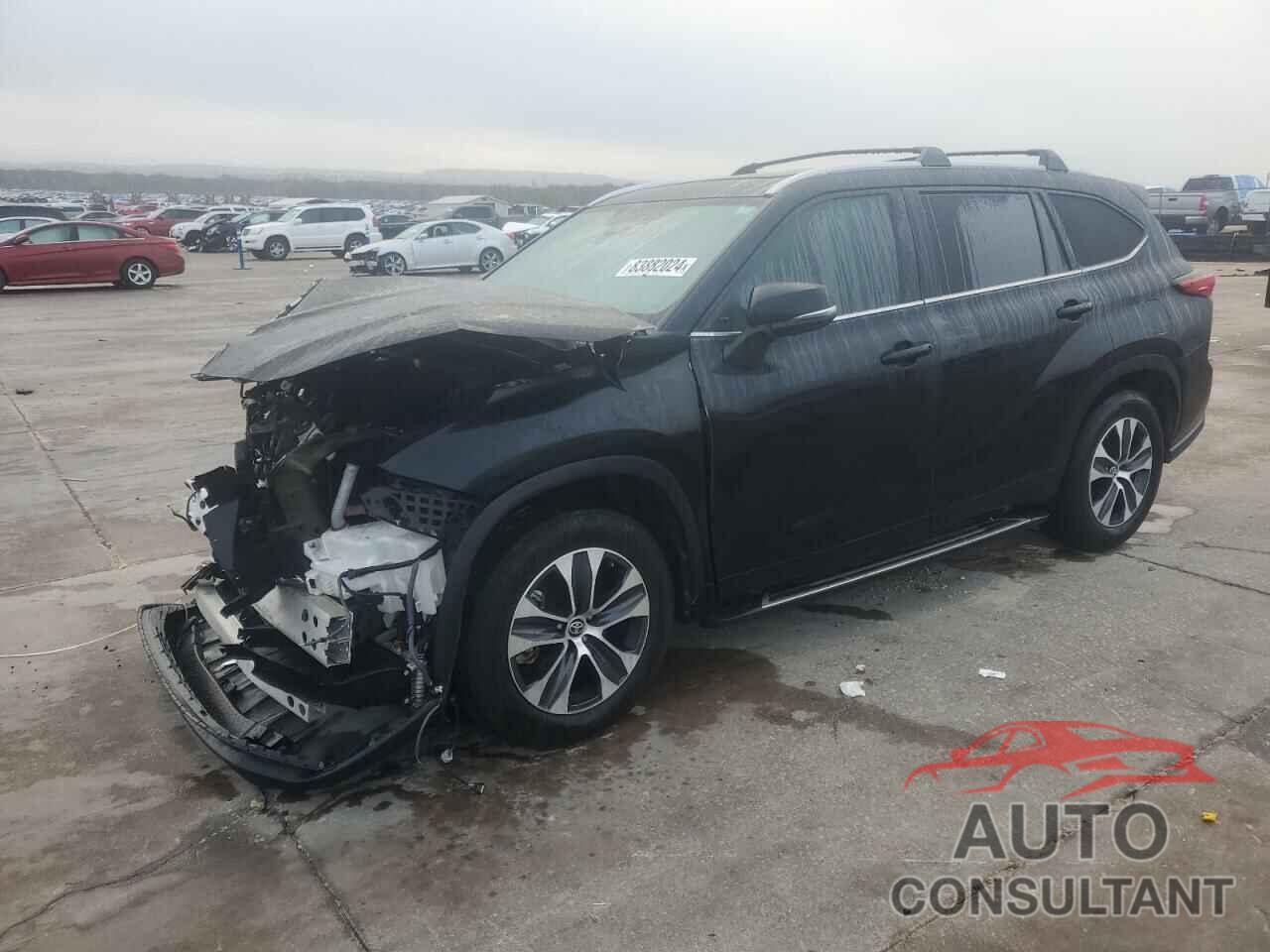 TOYOTA HIGHLANDER 2021 - 5TDGZRAH5MS060629