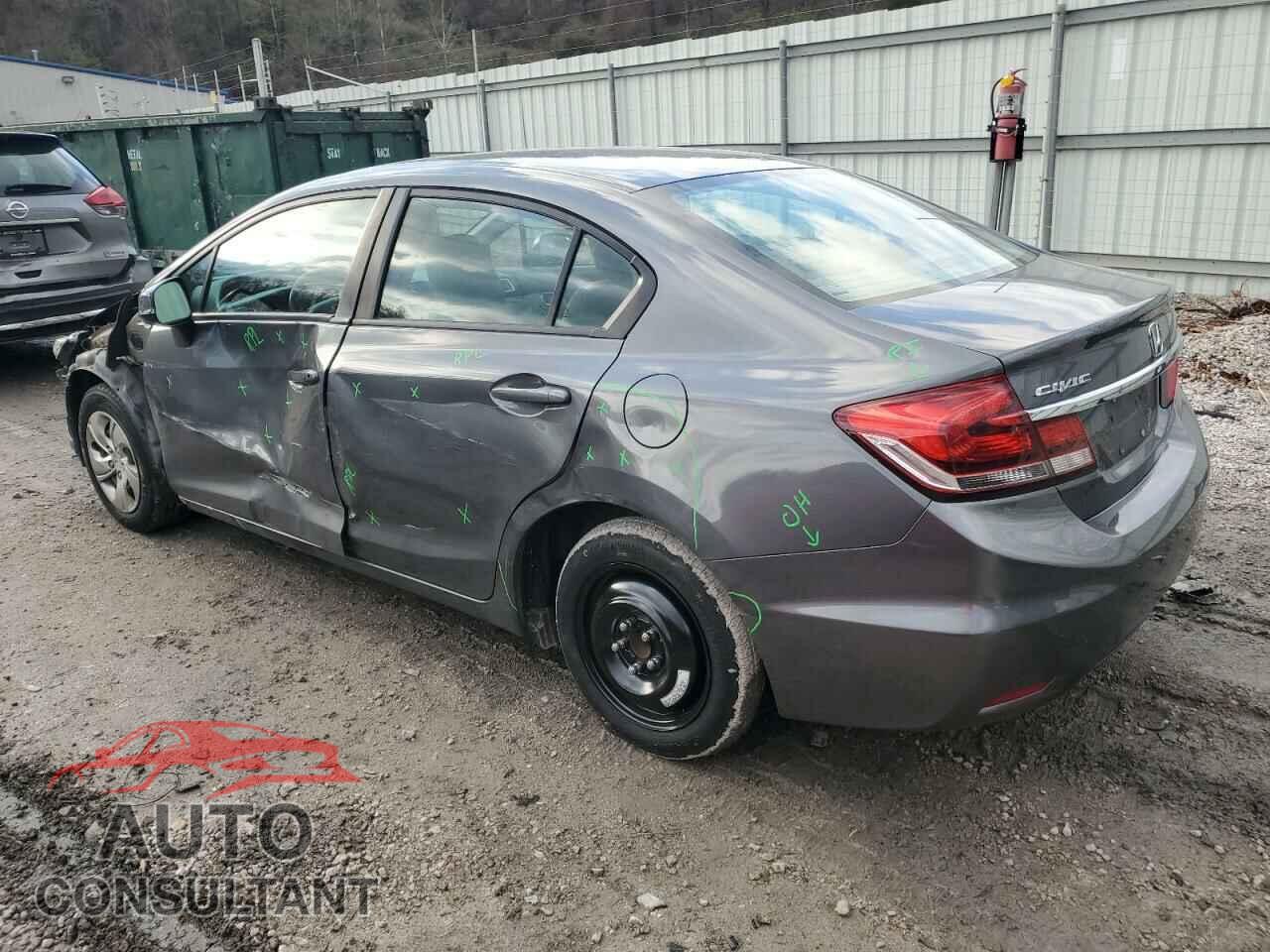 HONDA CIVIC 2013 - 19XFB2F55DE062431
