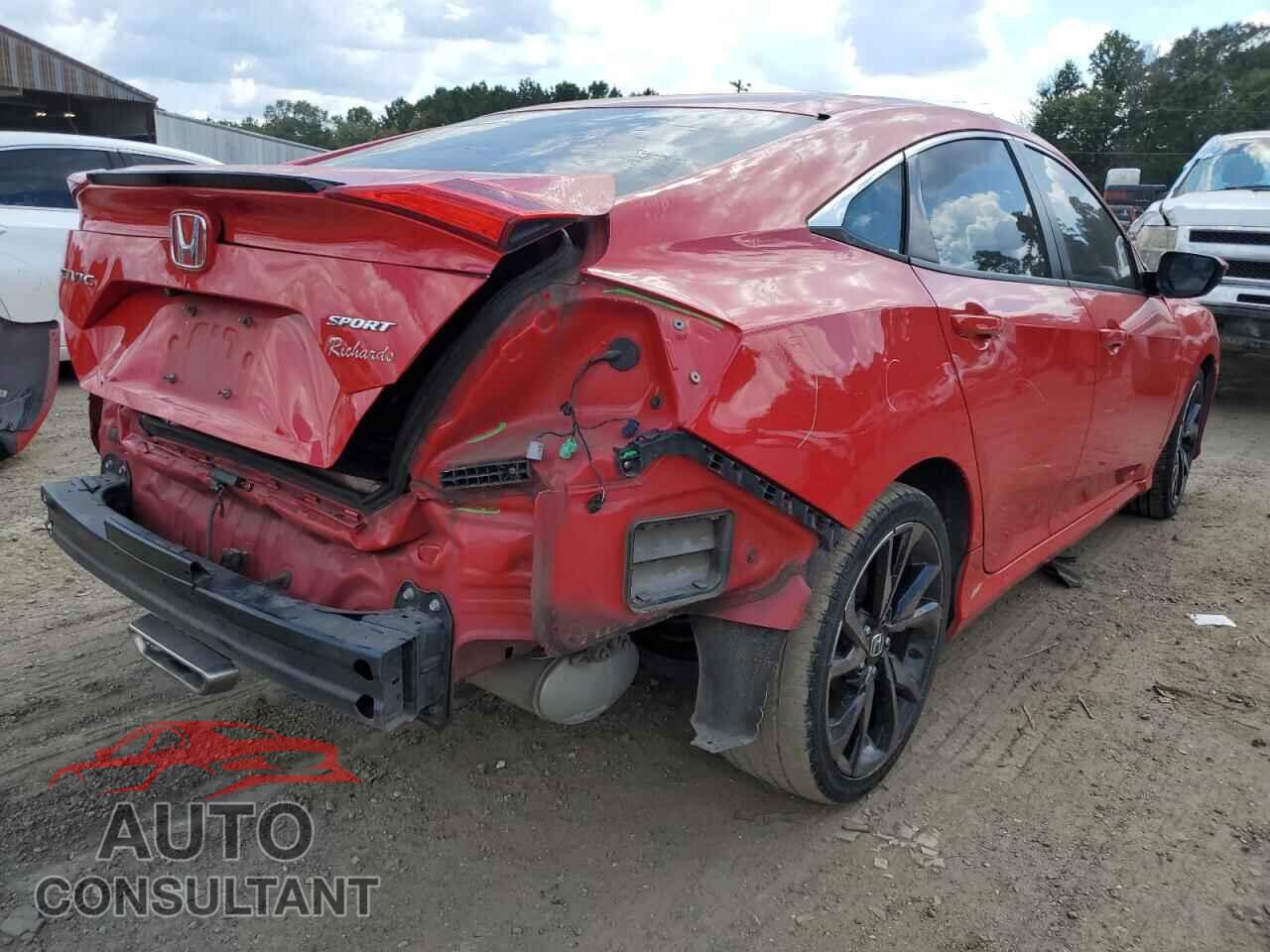 HONDA CIVIC 2019 - 2HGFC2F84KH527159