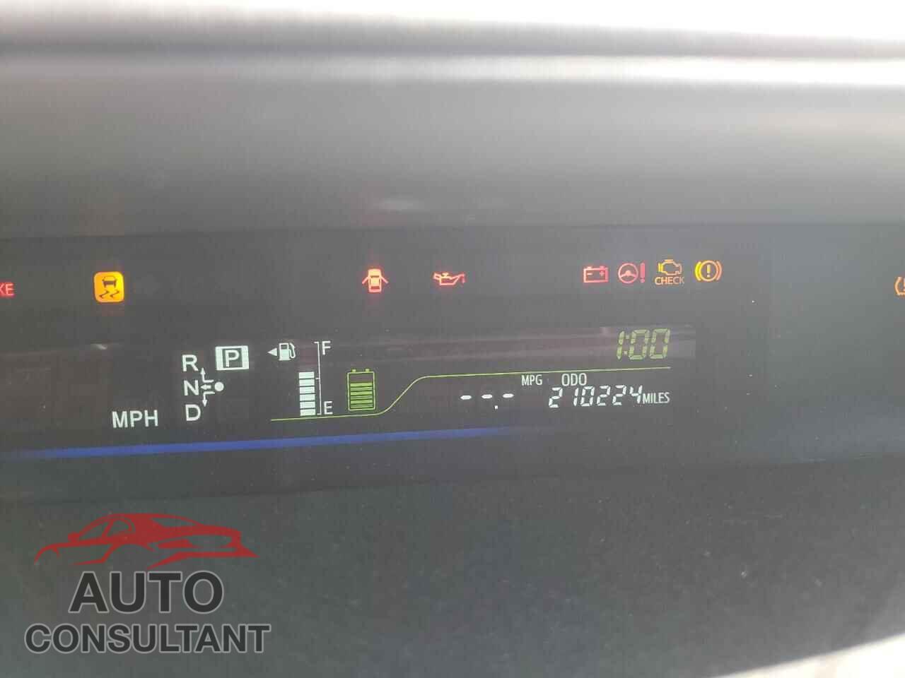 TOYOTA PRIUS 2012 - JTDZN3EU7C3040942