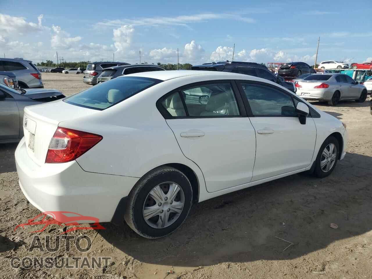 HONDA CIVIC 2012 - 19XFB2F5XCE086576