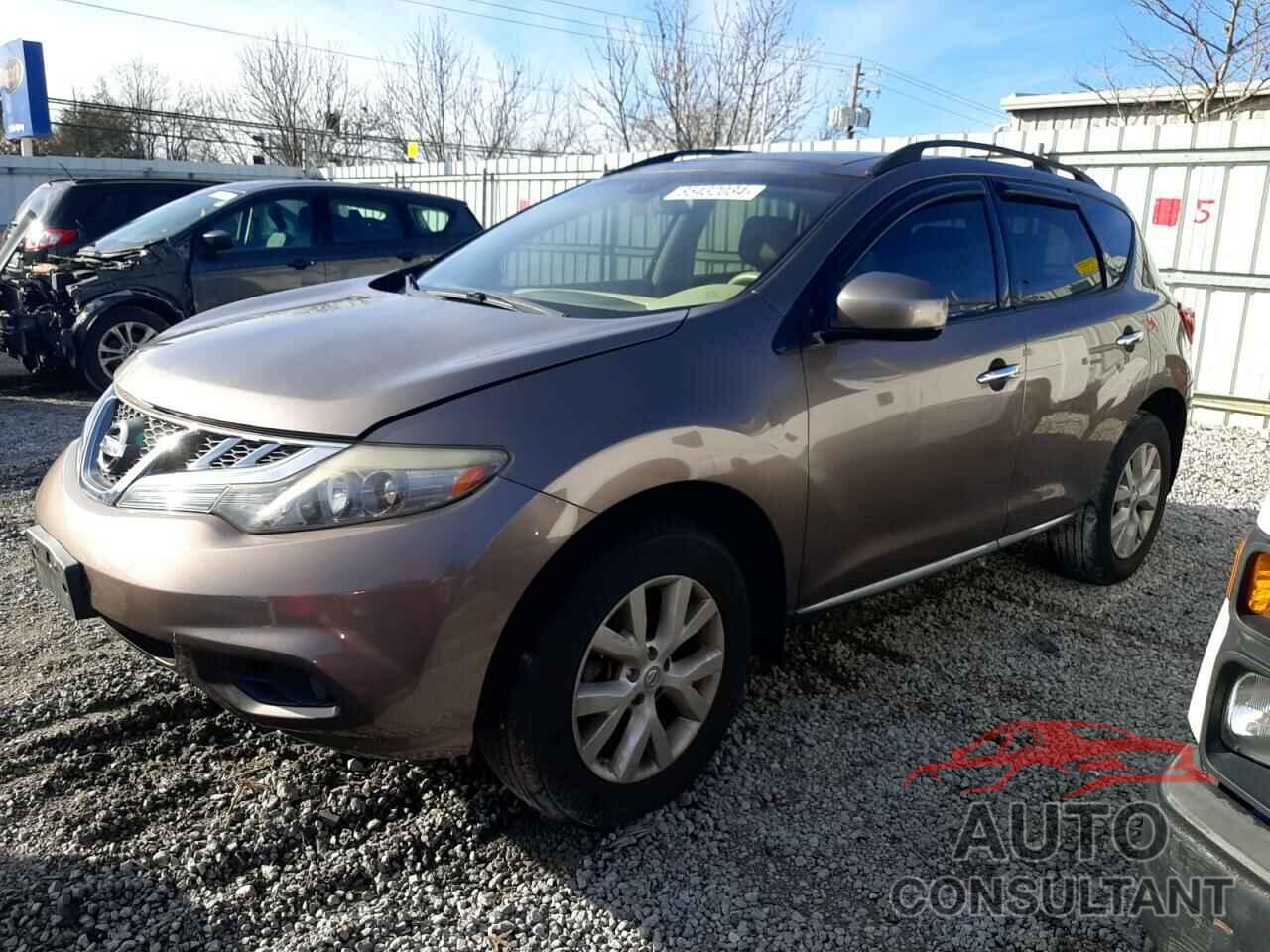 NISSAN MURANO 2011 - JN8AZ1MWXBW165105