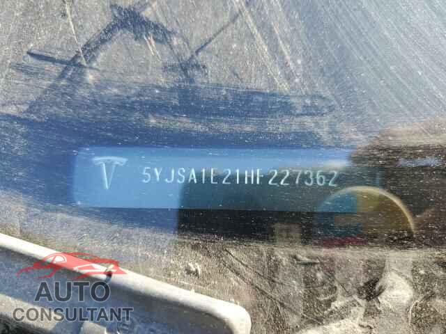 TESLA MODEL S 2017 - 5YJSA1E21HF227362
