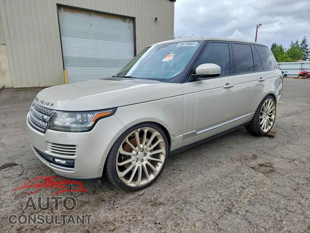 LAND ROVER RANGEROVER 2013 - SALGS2EF0DA100772