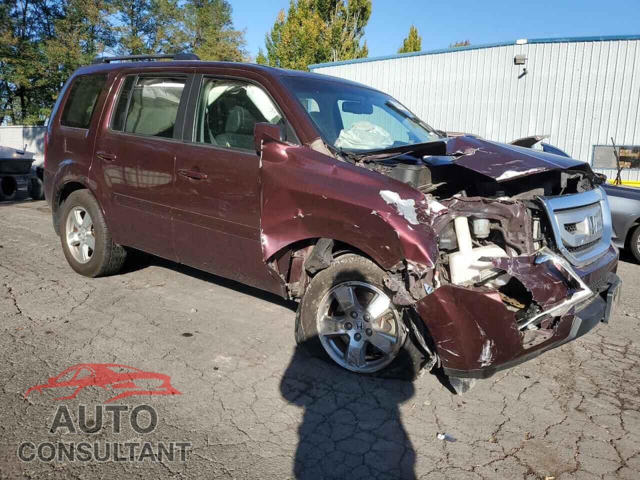 HONDA PILOT 2010 - 5FNYF4H61AB027406