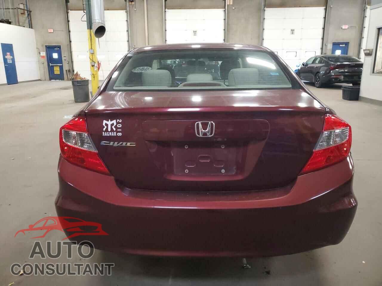 HONDA CIVIC 2012 - 2HGFB2F81CH510260