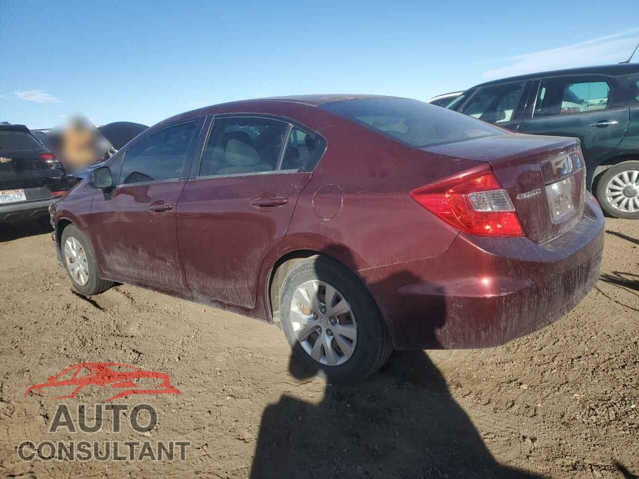 HONDA CIVIC 2012 - 2HGFB2F56CH557516