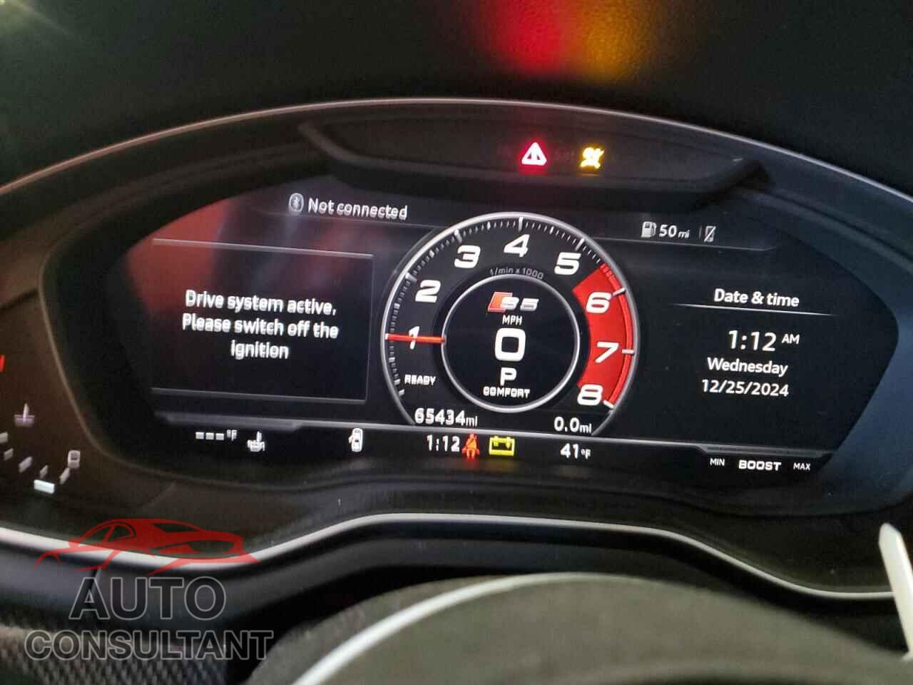 AUDI S5/RS5 2018 - WAUC4CF52JA027585