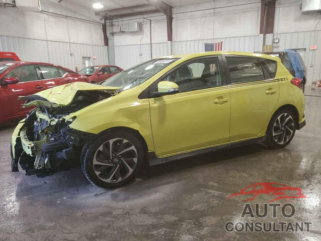 TOYOTA SCION 2016 - JTNKARJE9GJ500842