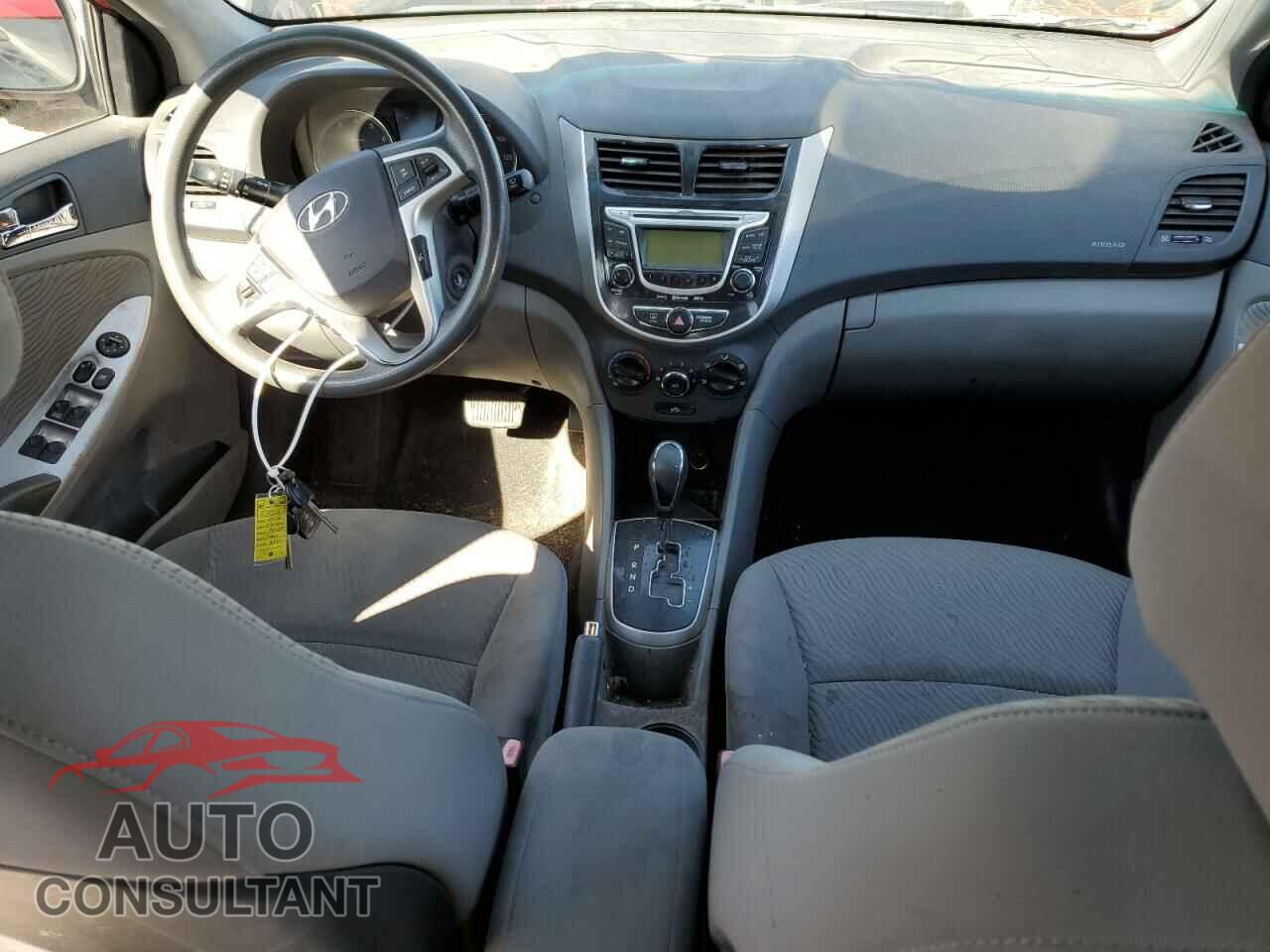 HYUNDAI ACCENT 2012 - KMHCU4AE7CU132779