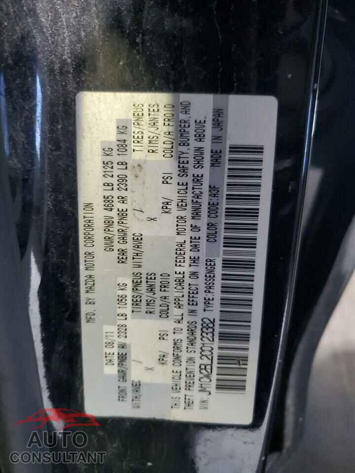 MAZDA 5 2012 - JM1CW2BL2C0123382