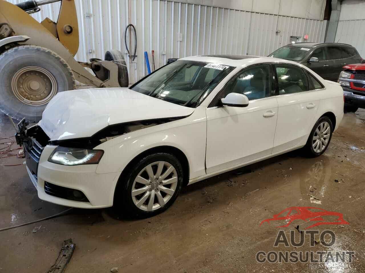 AUDI A4 2012 - WAUDFAFL9CA116509