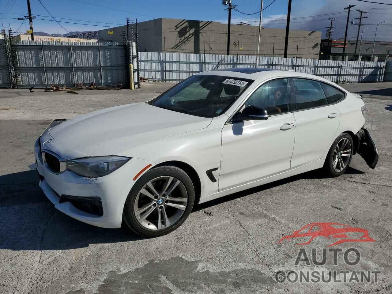 BMW 3 SERIES 2014 - WBA3X5C5XED243146