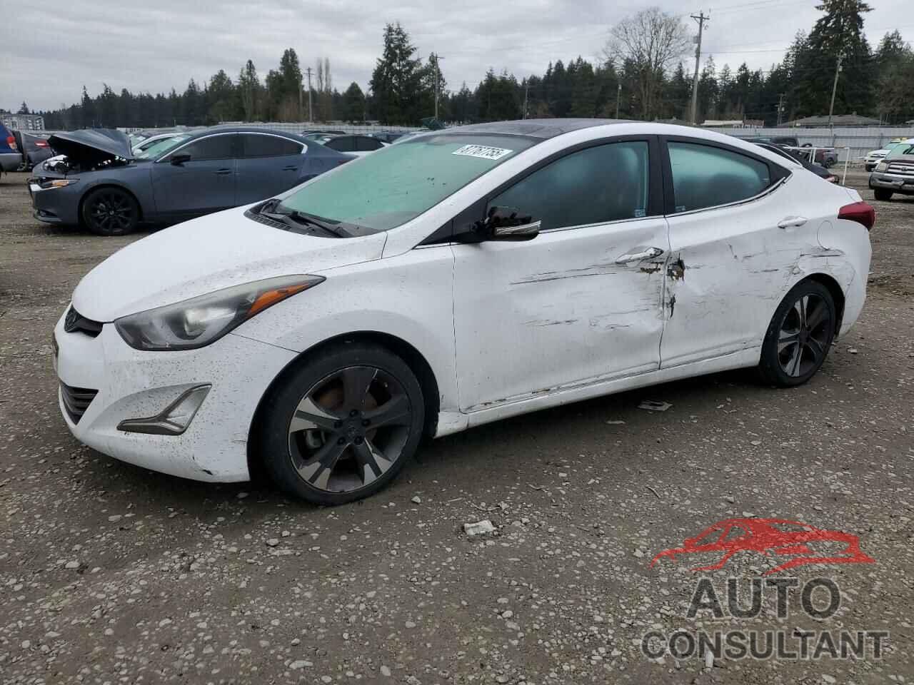 HYUNDAI ELANTRA 2015 - KMHDH4AH3FU321291