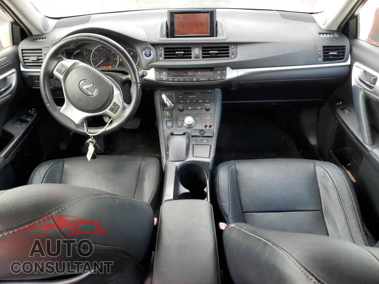 LEXUS CT 200 2012 - JTHKD5BH1C2090926