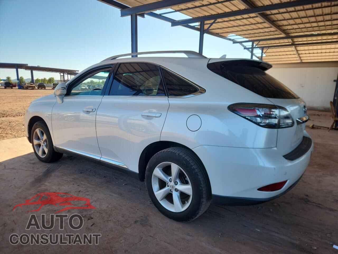 LEXUS RX350 2012 - 2T2BK1BA7CC152278