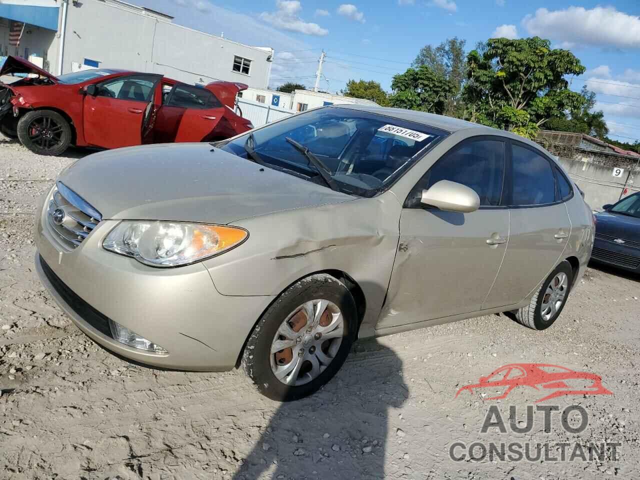 HYUNDAI ELANTRA 2010 - KMHDU4AD6AU048378