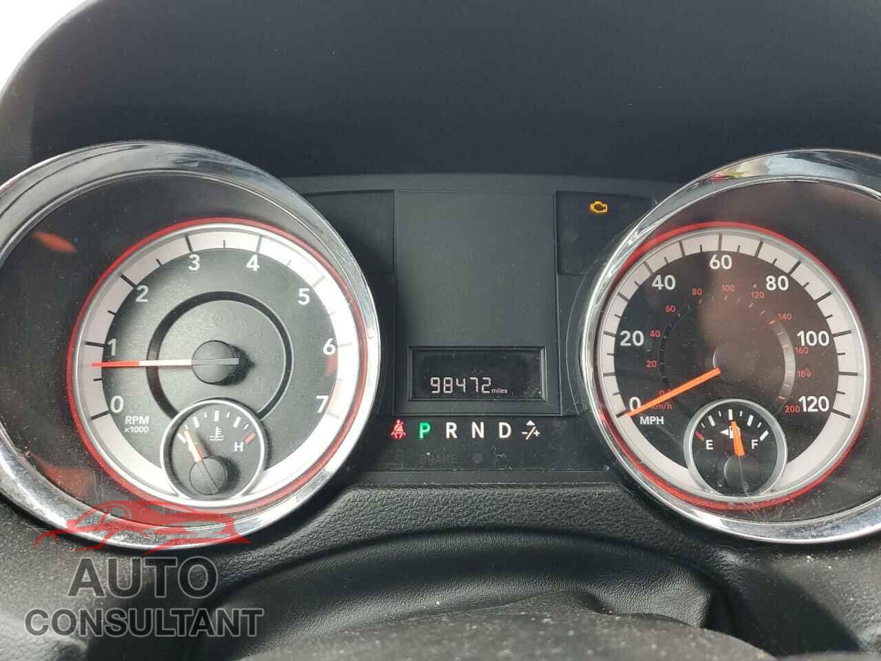 DODGE CARAVAN 2012 - 2C4RDGCG2CR274565
