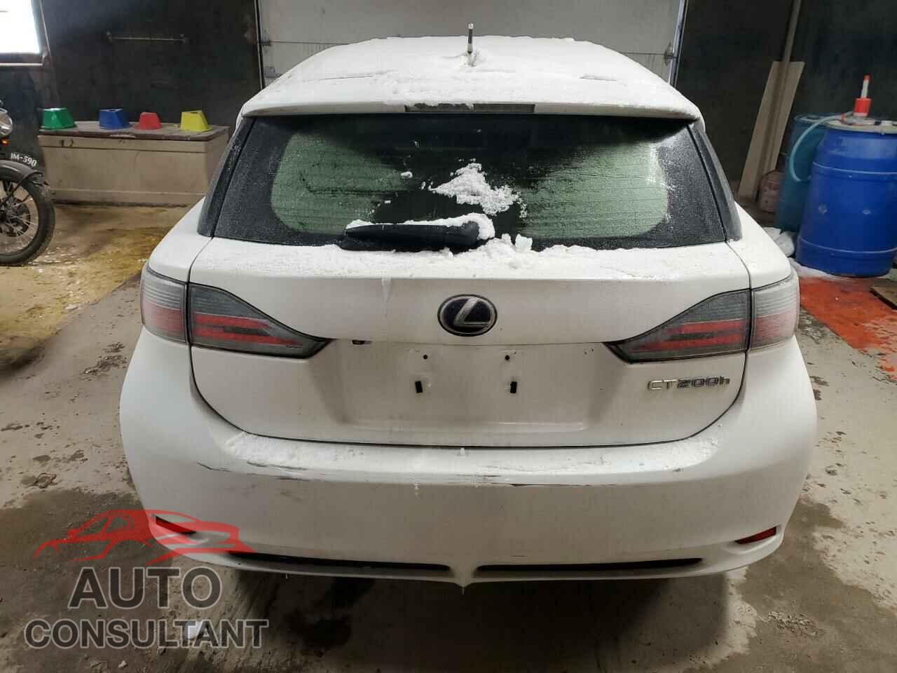 LEXUS CT 200 2012 - JTHKD5BH1C2103139