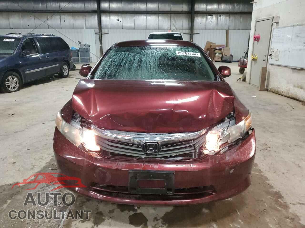 HONDA CIVIC 2012 - 19XFB2F53CE071224