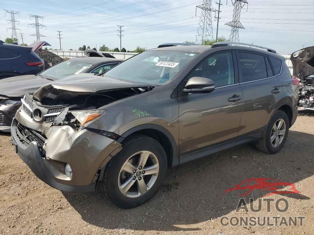 TOYOTA RAV4 2015 - 2T3RFREV5FW318425