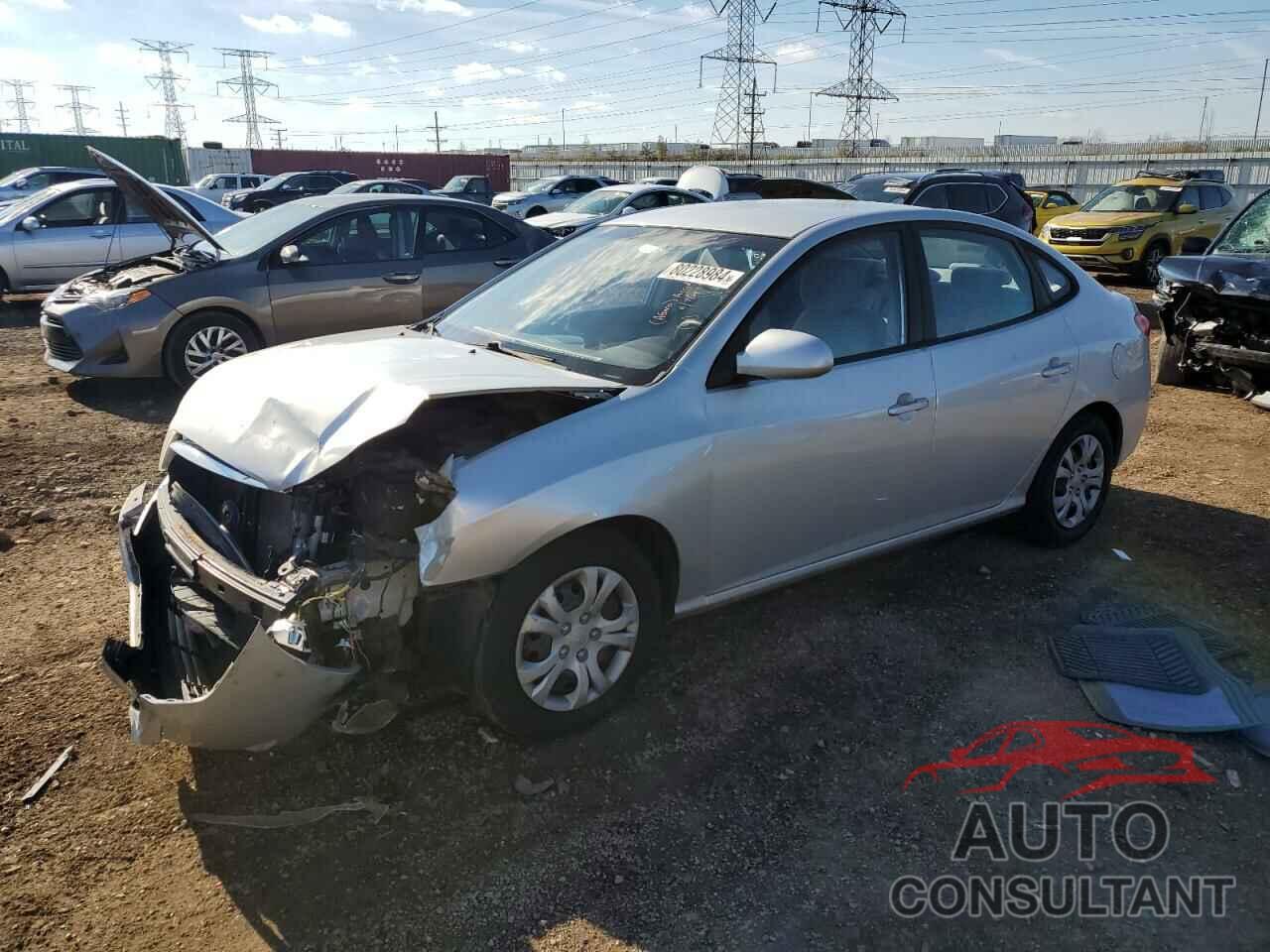 HYUNDAI ELANTRA 2010 - KMHDU4AD5AU874431