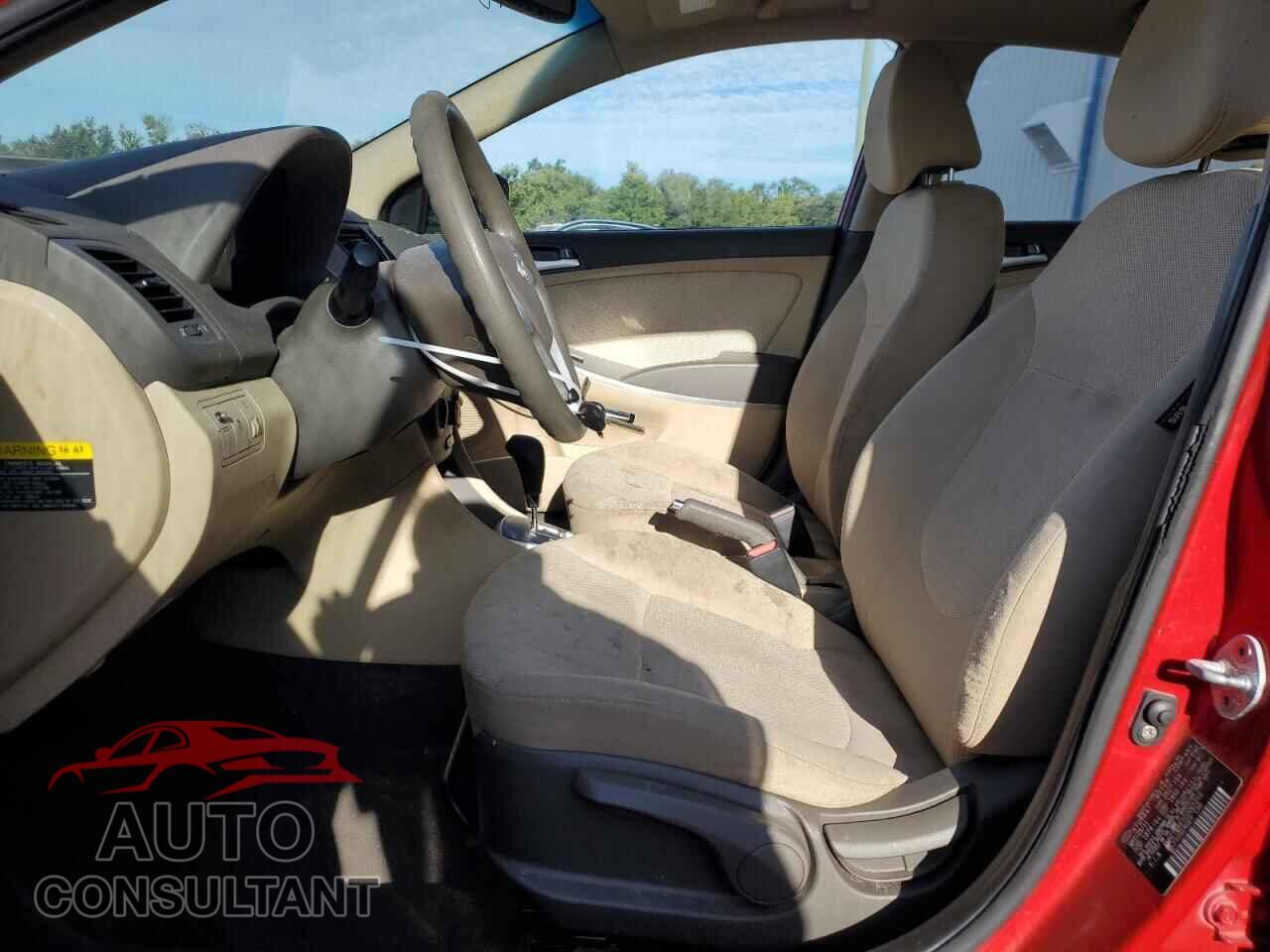 HYUNDAI ACCENT 2012 - KMHCT4AEXCU065310
