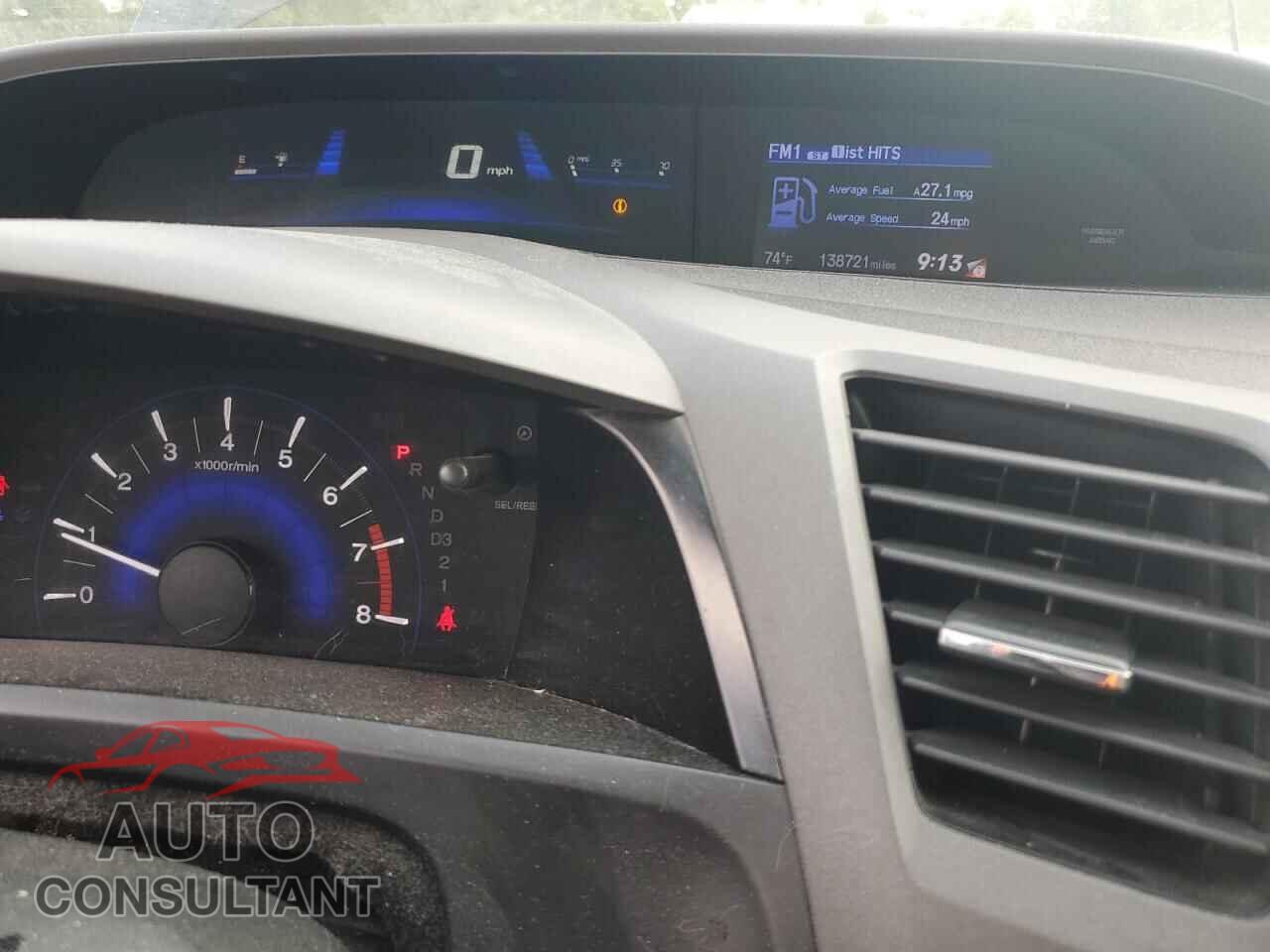 HONDA CIVIC 2012 - 19XFB2F94CE041748