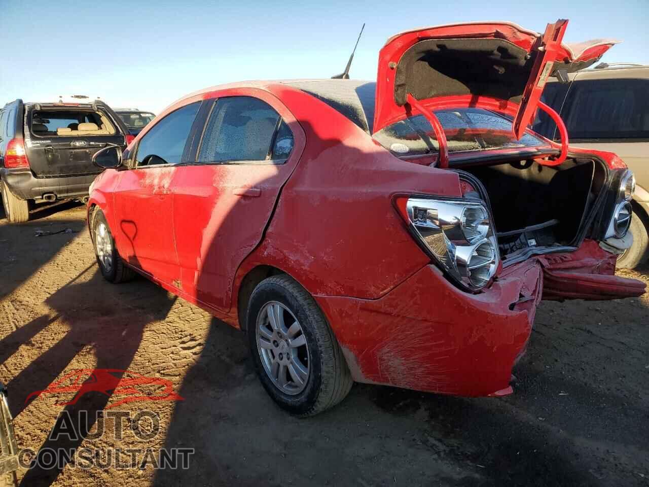 CHEVROLET SONIC 2012 - 1G1JB5SH9C4115300