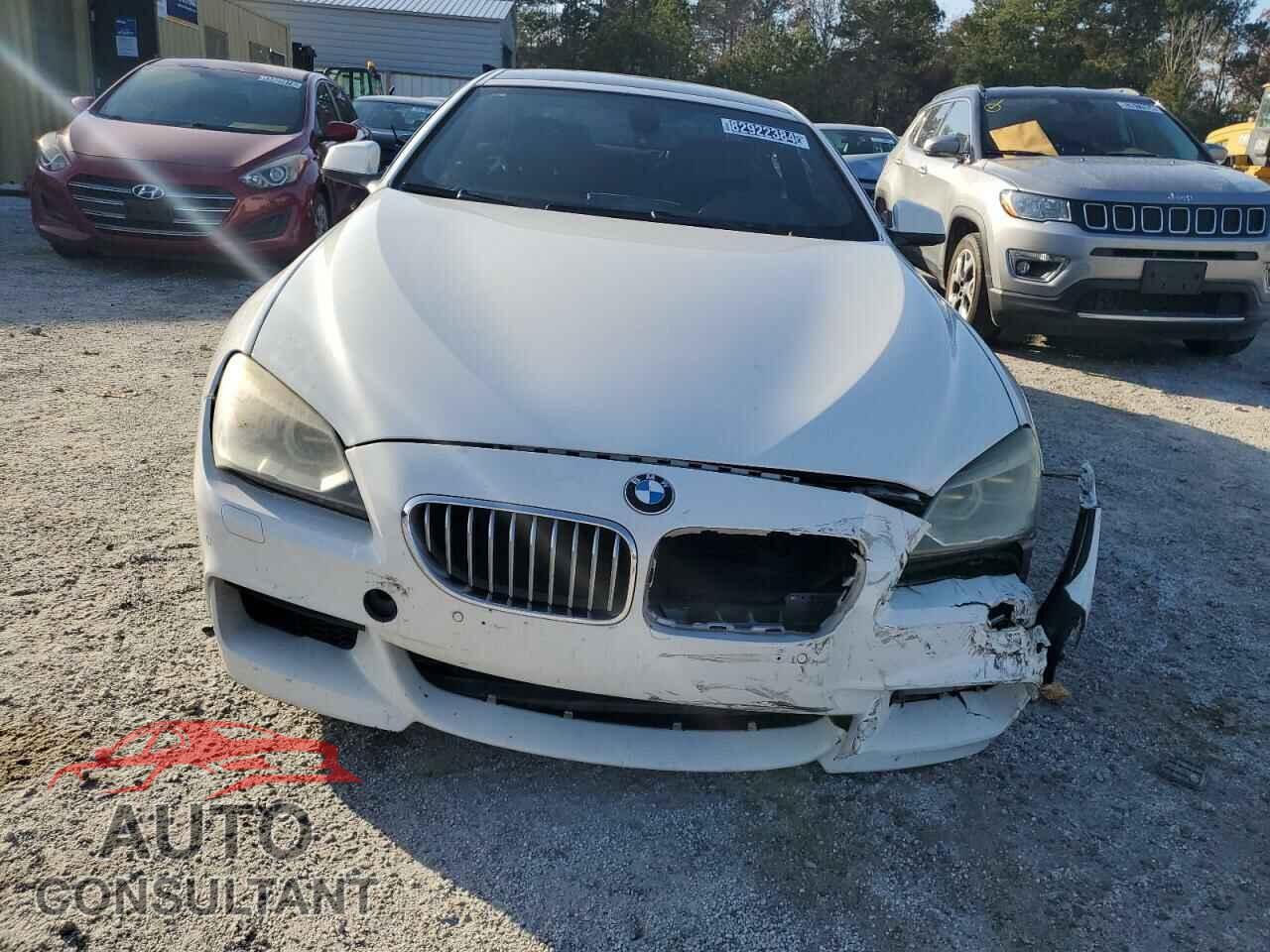 BMW 6 SERIES 2012 - WBALX3C59CDV77427