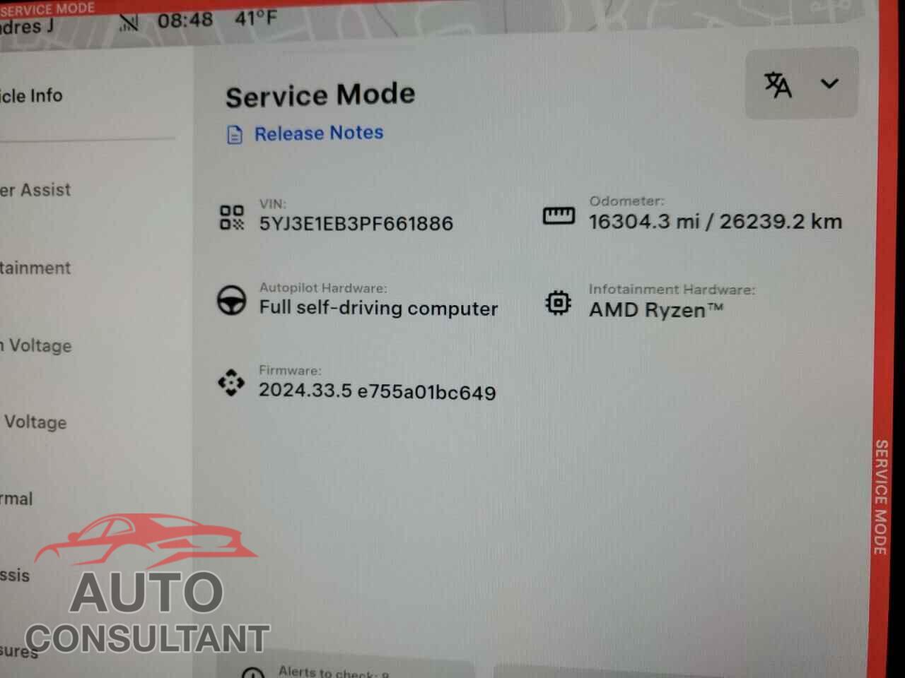 TESLA MODEL 3 2023 - 5YJ3E1EB3PF661886