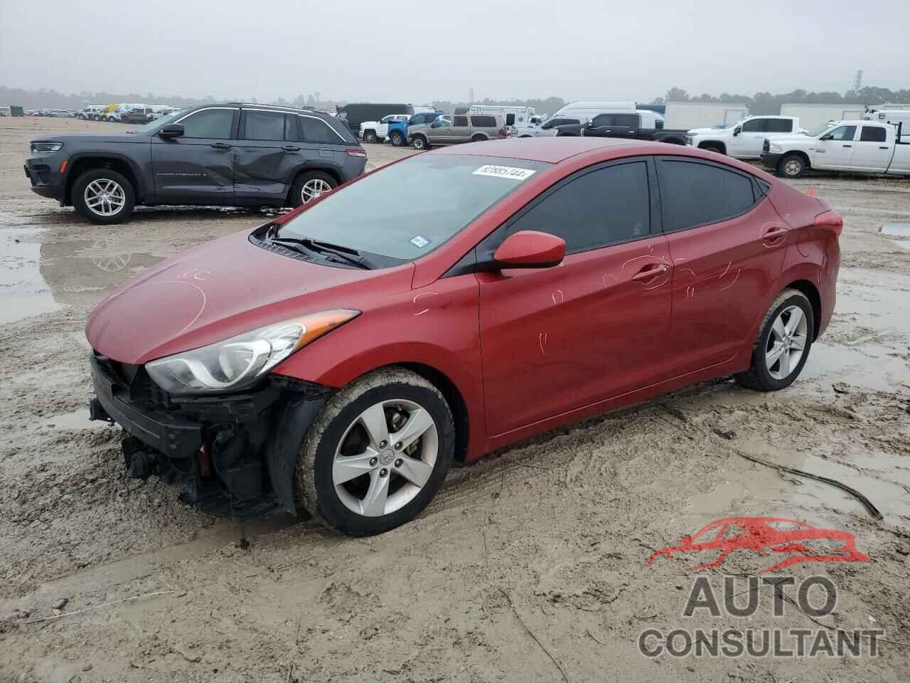 HYUNDAI ELANTRA 2012 - KMHDH4AE6CU199012