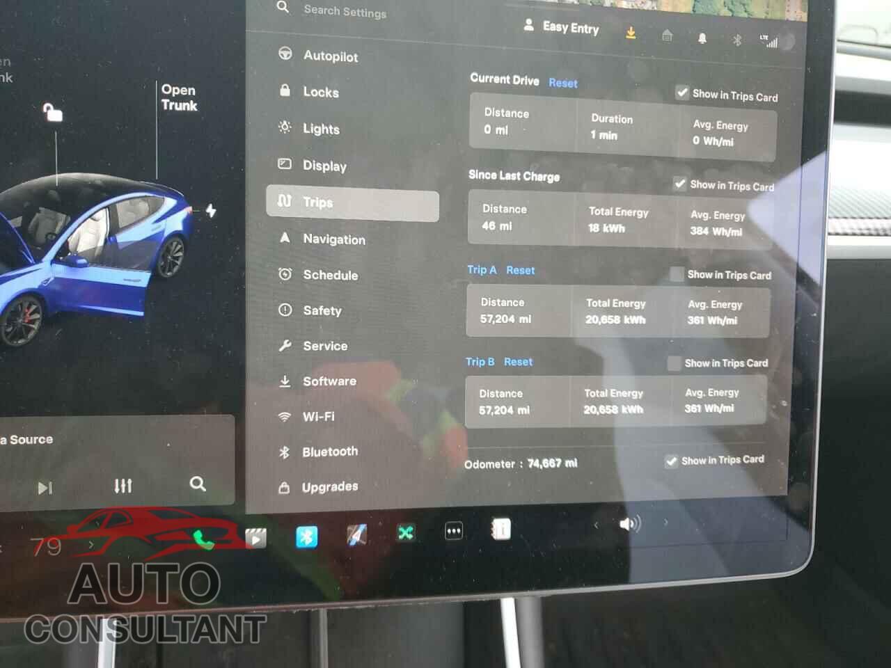 TESLA MODEL 3 2019 - 5YJ3E1EB9KF440365
