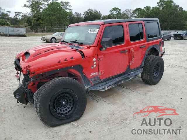 JEEP WRANGLER 2019 - 1C4HJXDG1KW516707