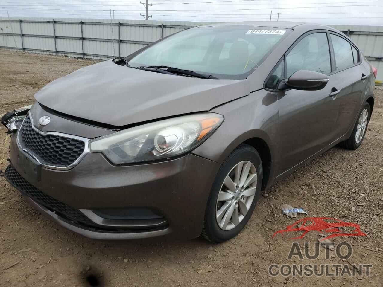 KIA FORTE 2014 - KNAFX4A61E5147791