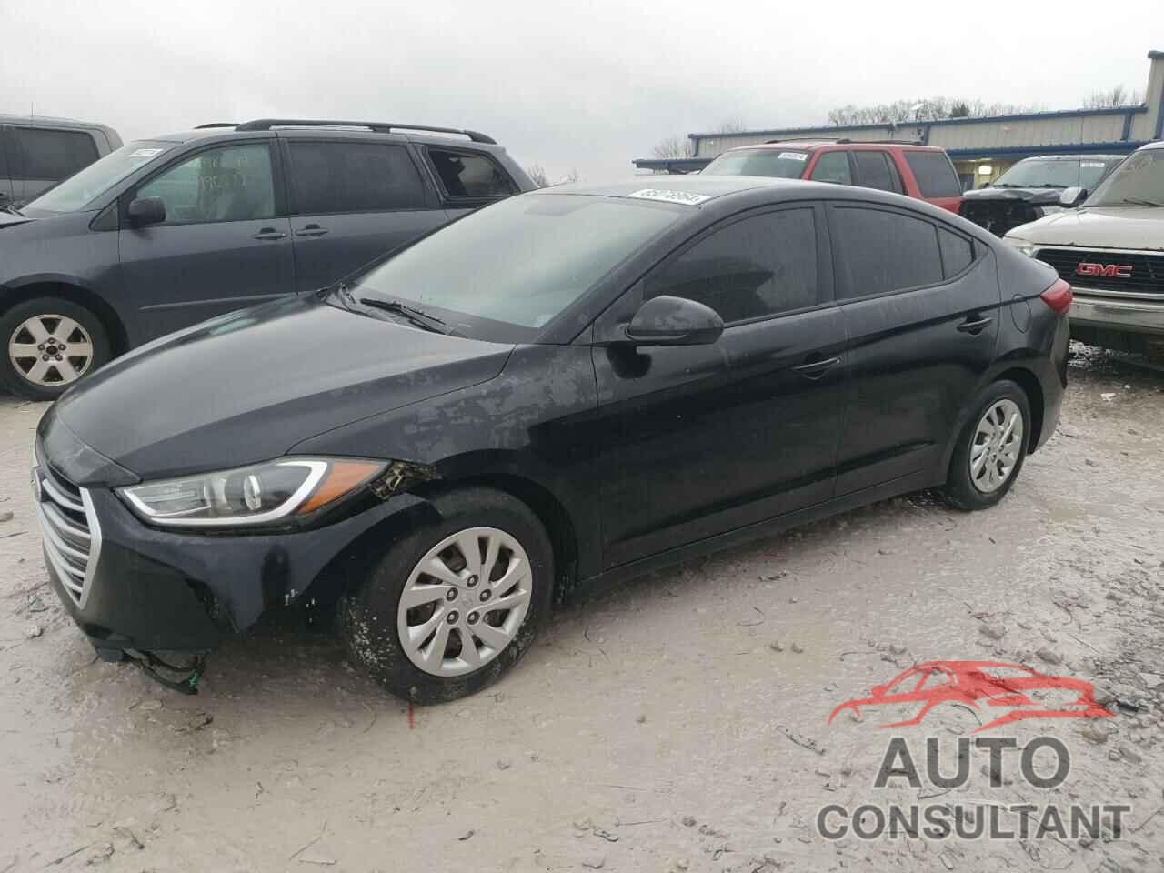 HYUNDAI ELANTRA 2017 - KMHD74LF0HU116531
