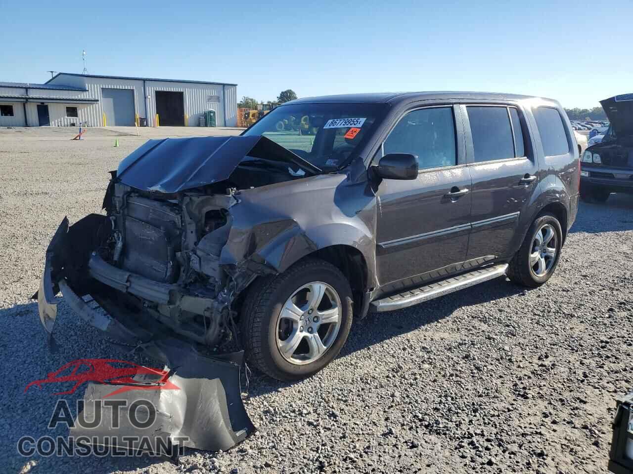 HONDA PILOT 2012 - 5FNYF4H55CB055011