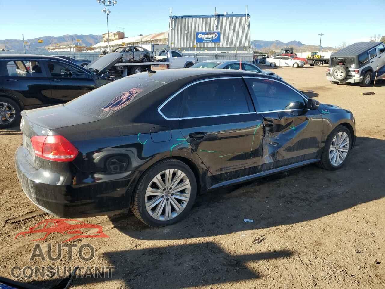 VOLKSWAGEN PASSAT 2013 - 1VWBP7A39DC020657