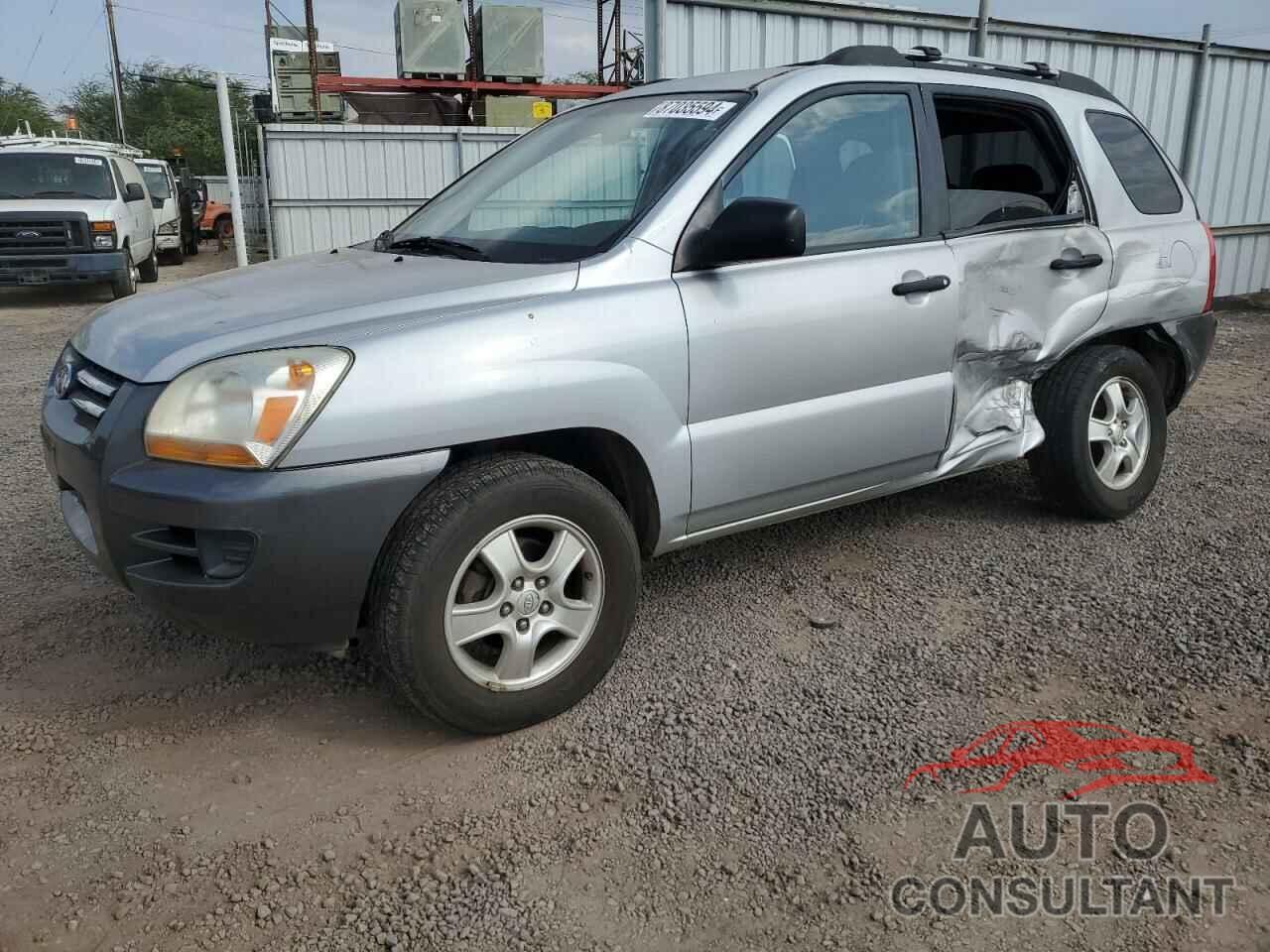 KIA SPORTAGE 2007 - KNDJF724X77305440