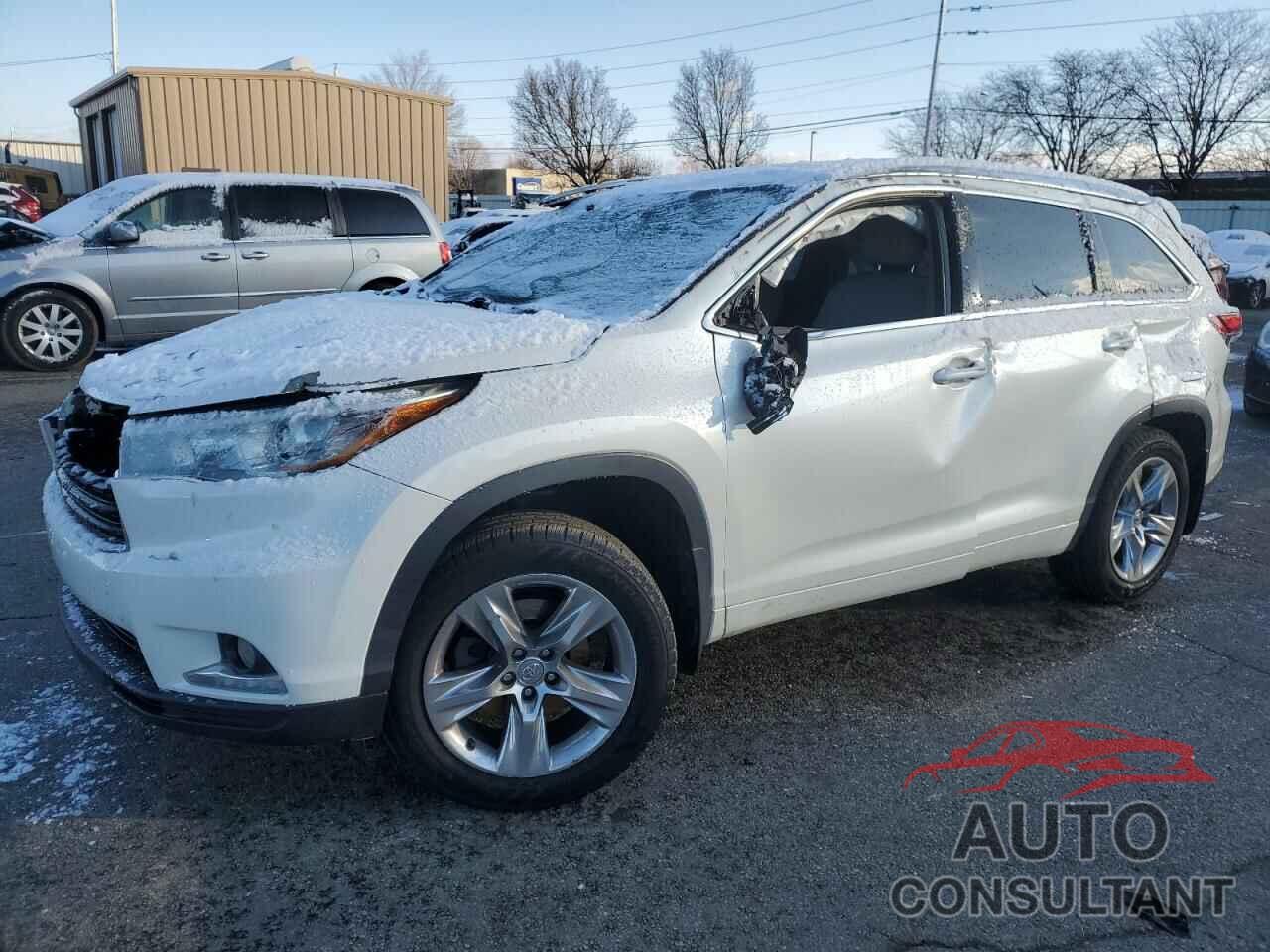 TOYOTA HIGHLANDER 2014 - 5TDDKRFH5ES051074