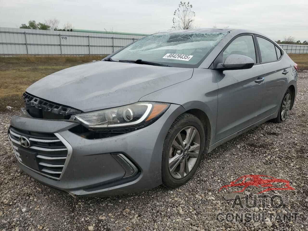 HYUNDAI ELANTRA 2018 - KMHD84LF2JU526685