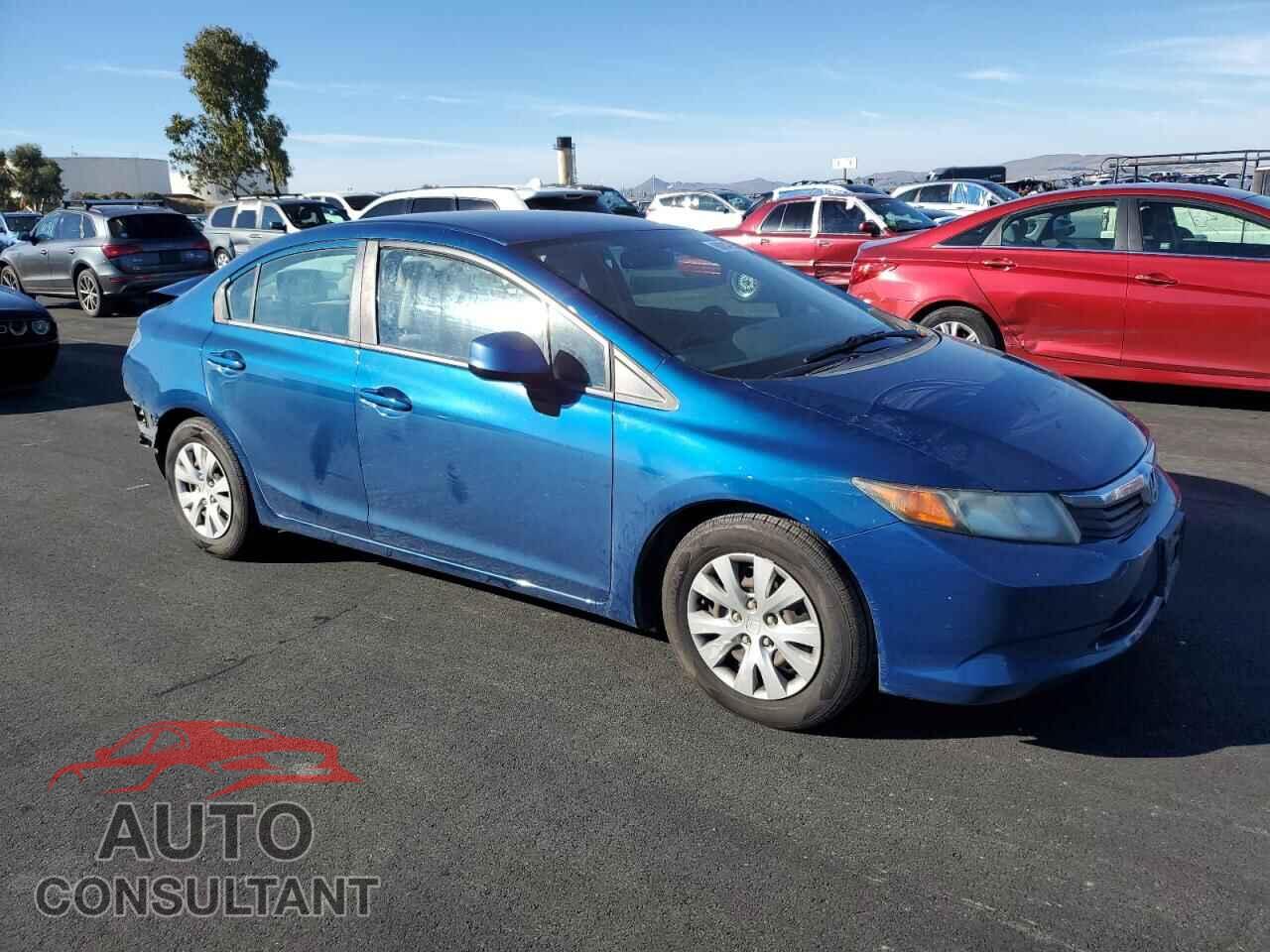 HONDA CIVIC 2012 - 19XFB2F59CE369664