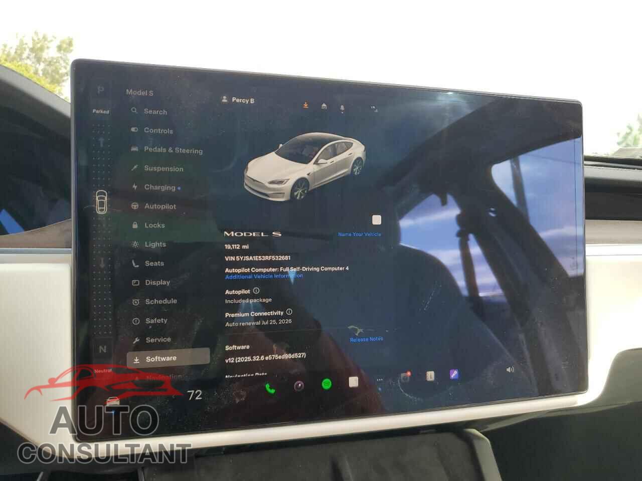 TESLA MODEL S 2024 - 5YJSA1E53RF532681