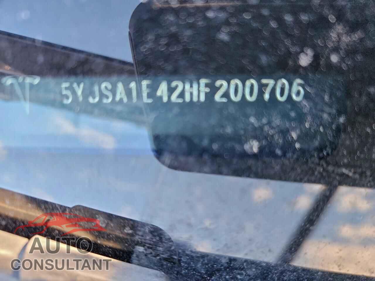 TESLA MODEL S 2017 - 5YJSA1E42HF200706