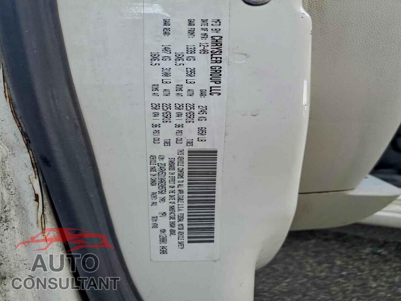 DODGE CARAVAN 2010 - 2D4RN5D10AR209760