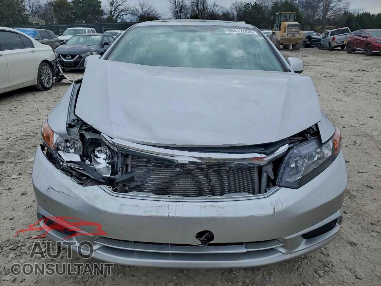 HONDA CIVIC 2012 - 2HGFB2F81CH502806