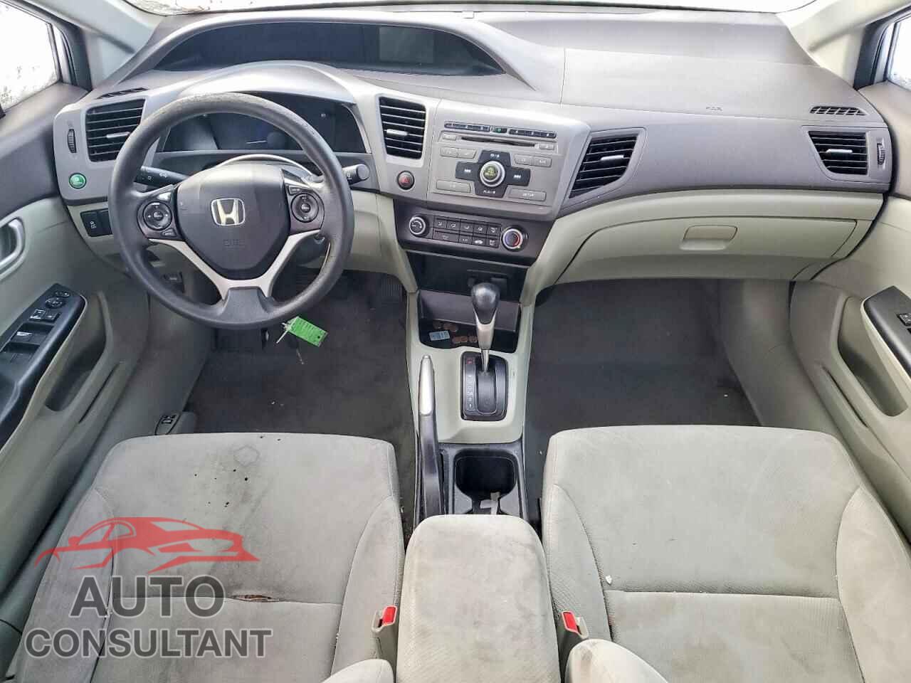 HONDA CIVIC 2012 - 19XFB2F55CE360413